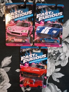 Hot Wheels Fast & Furious Women szybcy i wściekli 