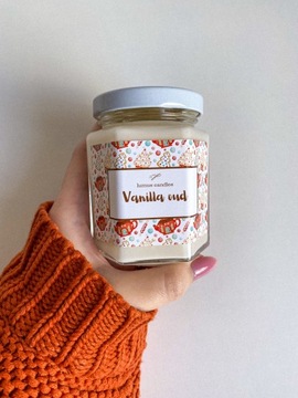Świeca sojowa 200 ml „Vanilla oud”