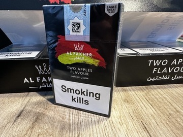 Al fakher dwa jabłka two apples shisha