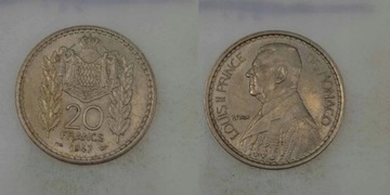20 franków 1947 Monako (Monaco)