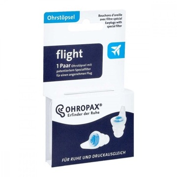 Ohropax Flight Stoppery z filtrem (2 szt.)