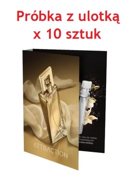 Avon Attraction dla niej PRÓBKA z ulotką -10 szt