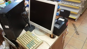 POS w zestawie komputer z windows10, monitor,skane