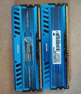 Pamięć RAM DDR3 2x4gb 1600Mhz