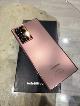 Samsung Galaxy Note 20 Ultra Miedziany 12/256 igła
