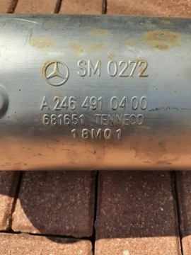 Mercedes Tlumik uklad wydech Cla 2.0 nr 2464910400
