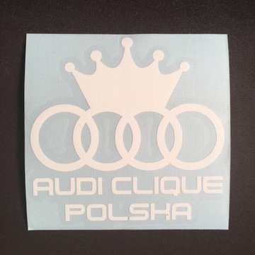 Wlepa Audi Clique Polska