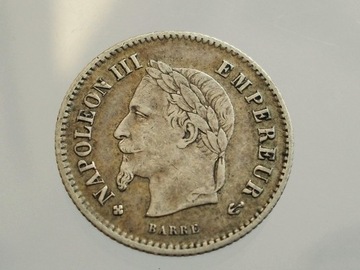 20 CENTIMES 1867 BB