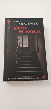 Książka M .Krajewski "Głowa Minotaura " kryminał
