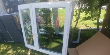 Sprzedam 2 Okna drewinane białe wymiar 148 cmx144 