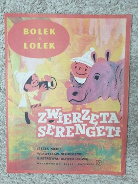 Bolek i Lolek - Zwierzęta Serengeti - komiks