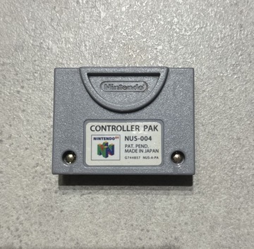 Karta pamięci do Nintendo 64 Controller Pak