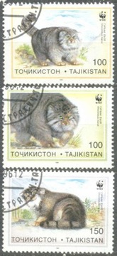 Tadżykistan - Zwierzęta, (zestaw 6120)