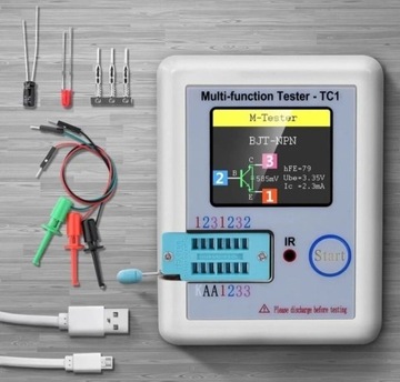 Tester elementów elektronicznych tc1 