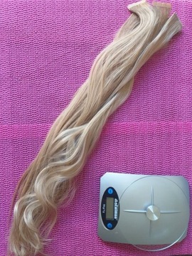 włosy słowiańskie lux Virgin ponad 60 cm 128 gram
