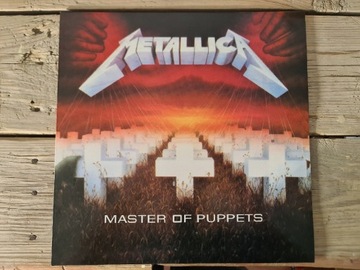 Metallica MASTER OF PUPPETS marbled grey vinyl LP