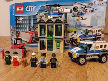 Lego City 60140 Włamanie buldożerem