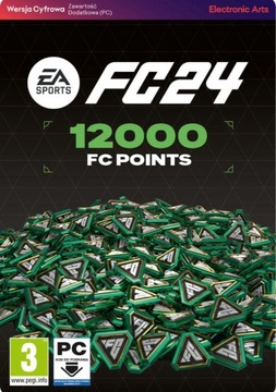 FC 24 - 12000 FC POINTS PC/PS4/XBOX