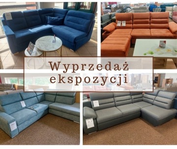 Wyprzedaż ekspozycji - nowy narożnik, sofa, kanapa