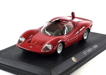 FIAT ABARTH OT 1600 1966 HACHETTE 1:43