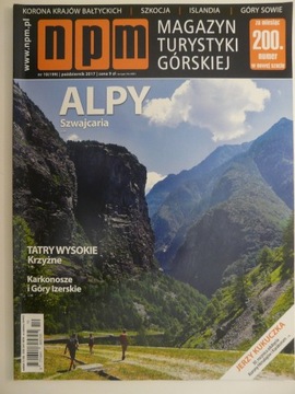 Magazyn turystyki górskiej n.p.m. październik 2017