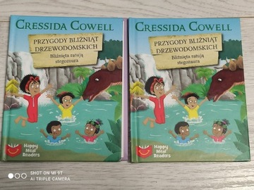 Bliźnięta ratują stegozaura Cressida Cowell