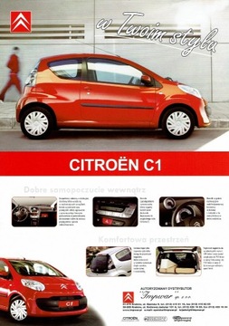 CITROEN C1 - katalog / folder 2006 rok