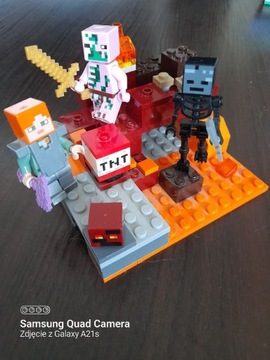 Lego minecraft 21139 "Walka w Netherze","The Nether Fight"