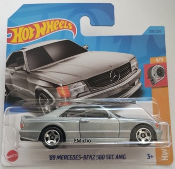 HOT WHEELS '89 Mercedes-Benz 560 SEC AMG