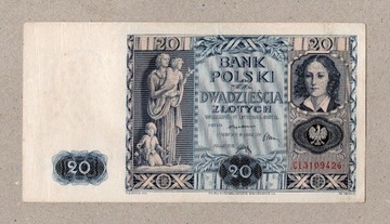20 złotych 1936 SER. CE
