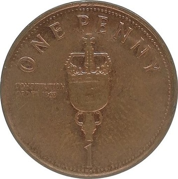 Gibraltar 1 penny 2006, KM#1079