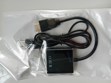 ADAPTER KONWERTER HDMI/VGA