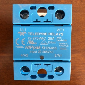 Teledyne Relays Przekaznik SH 25A 20-265VAC 240V