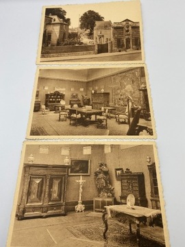 Zestaw trzech starych pocztówek  z galerii d'Art  