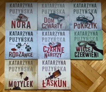 Puzyńska Katarzyna audiobook x8 zestaw