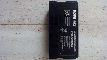 Akumulator ROWI 6631 6V 1300mAh Ni-Cd
