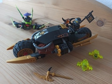 Lego Ninjago 70733 motocykl Cole'a