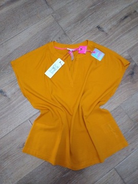 Bluzka damska rozmiar 38 w pomarańczowym  kolorze