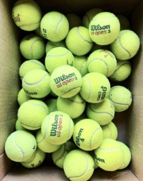 Używane piłki tenisowe 30 super (2,15zł/piłka)
