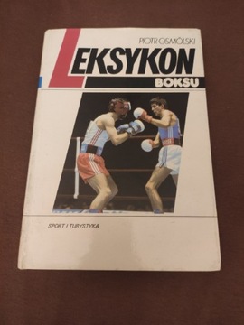 Książka Leksykon Boksu 1989r. Piotr Osmólski 