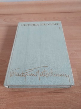 Władysław Tatarkiewicz Historia filozofii tom 1-3