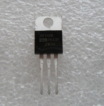 IRF640 TO220 Tranzystor N-MOSFET 18A 200V 150W