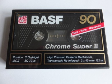 Kaseta magnetofonowa BASF Chrome Super II 90