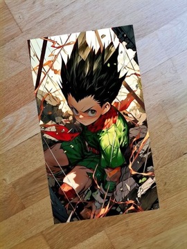 Plakat 21x29cm HunterxHunter anime manga unikat