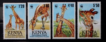 Znaczki pocztowe Kenii WWF 