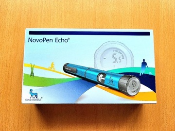 NOVOPEN ECHO Pen Wstrzykiwacz + GLUKOMETR GRATIS !