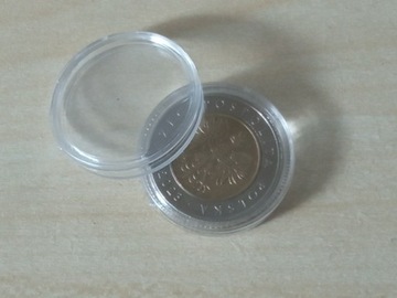 KAPSLE na monety 24mm na 5zł 2 1 kapsułka Kapsel