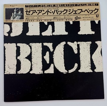 Jeff Beck There & Back Winyl Japan 1press