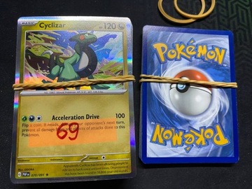 Karty pokemon TCG Holo 69 kart (PAF)