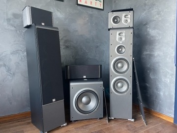 Zestaw kina domowego 5.1 JBL ES-90; SuperSTAN